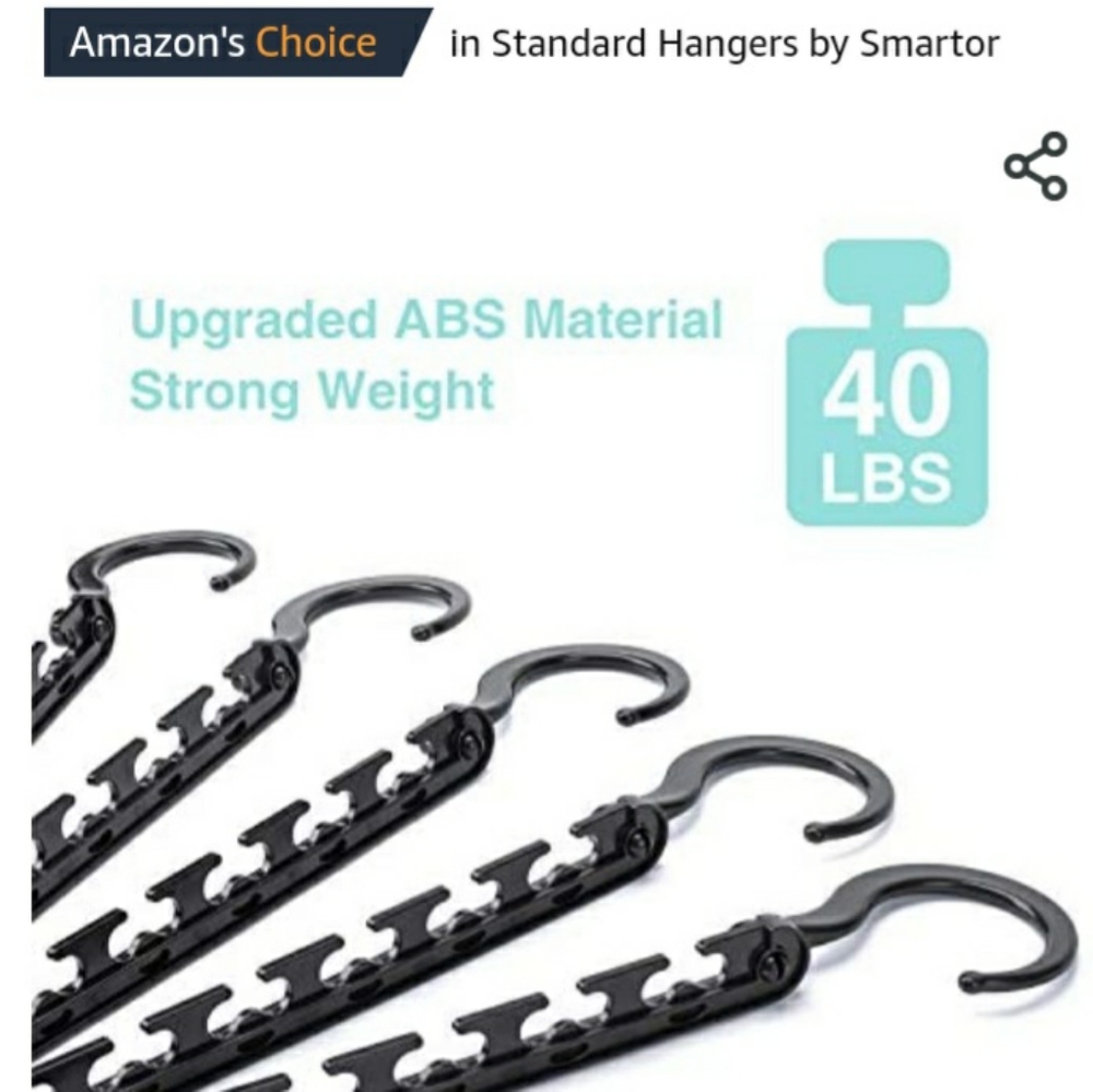 Heavy duty vertical hangers. Holds 40 pounds